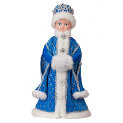 Снегурочка царская, голубая 44см