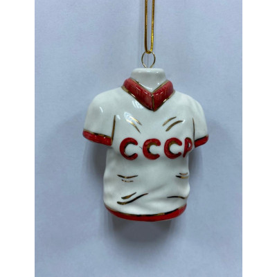 Футболка "СССР", фарфор