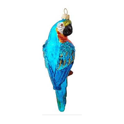Попугай "Лорикет" синий 14.5см