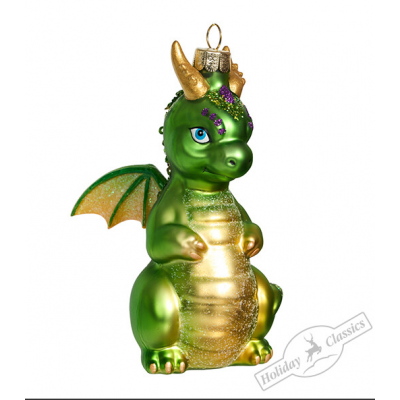 Зеленый дракон 11см