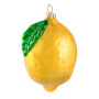 Лимон с листочком 9.5см
