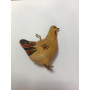 Курица (папье-маше) 8см